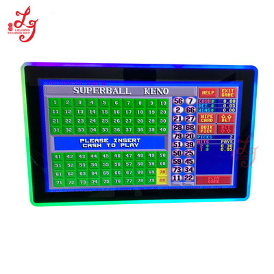 23.6 Inch PCAP Touch Screen With LED Lights For POG LOL Machine RouIette Games
